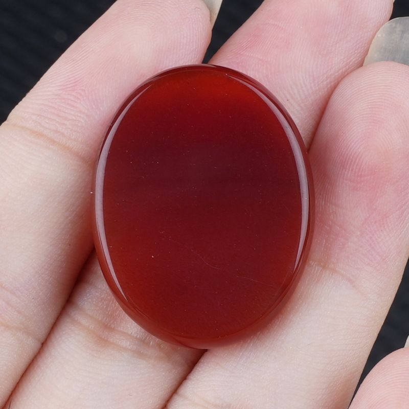 Pedra Natural Cristal Oval 28mm Ornamento de Artesanato de Pedra Saudável Atacado Presente de Natal