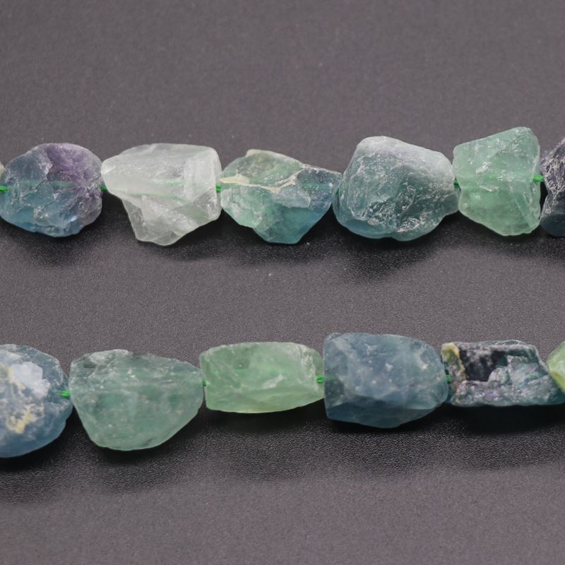 Ágata de cristal rosa transfronteiriça europeia e americana fluorita perfuração de minério de pedra áspera, minério de lã com contas soltas DIY irregulares