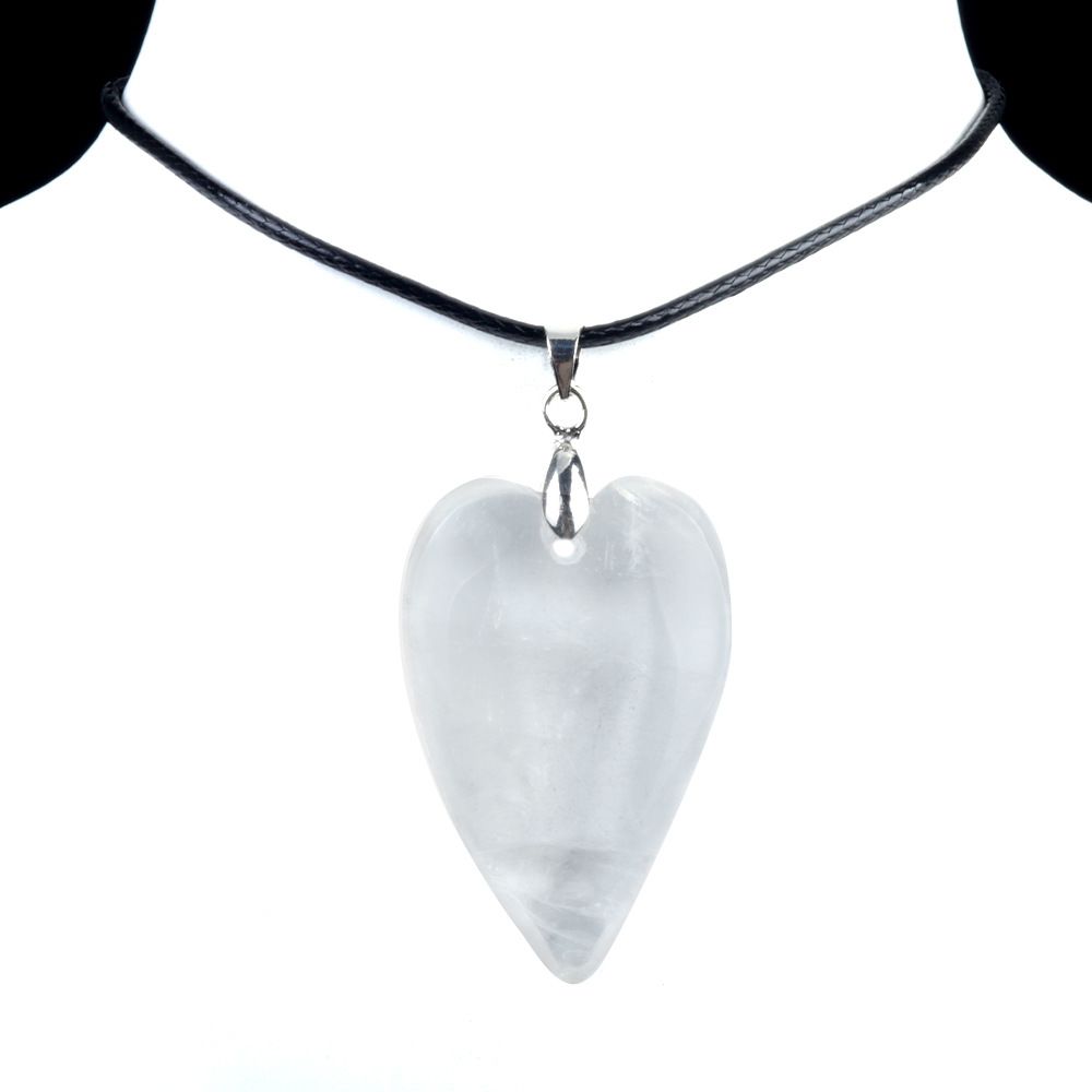 1786-25 * 40Mm grande pingente de amor, cristal natural ágata pedra pêssego coração pingente DIY acessórios de jóias em forma de coração
