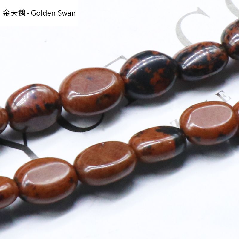 Cristal ágata pedra semi-preciosa 8x10mm irregular oval frisado DIY colar brincos acessórios de jóias