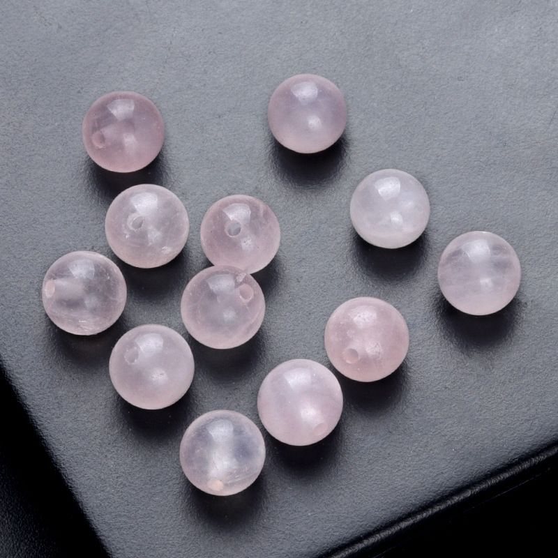 1651-6Mm contas de meio buraco cristal natural Contas de Buda de ágata contas redondas contas soltas Brincos de garanhão DIY acessórios de incrustação