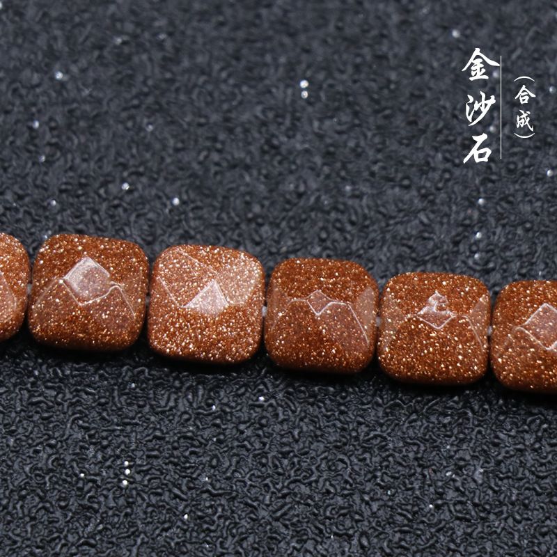 Ágata de cristal pedra semipreciosa 8mm quadrado cortado contas soltas DIY pulseira colar acessórios material