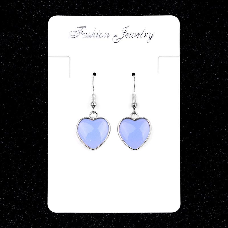 2091-Amethyst agate stone love brincos brincos de pedra preciosa luz luxo