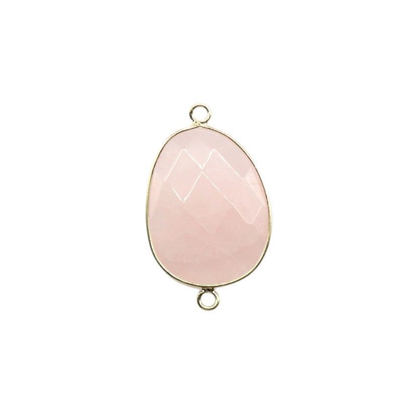 Pingente binaural de bainha de jade de ágata de cristal, pó de ametista, lápis-lazúli de cristal, acessórios para joias
