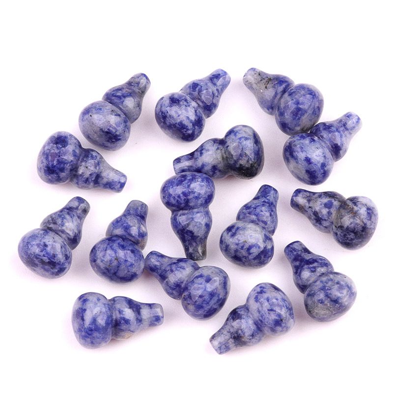2158-Ágata de cristal 20mm cabaça pequena não porosa contas soltas DIY tecido pequeno cabaça pingente acessórios de jóias