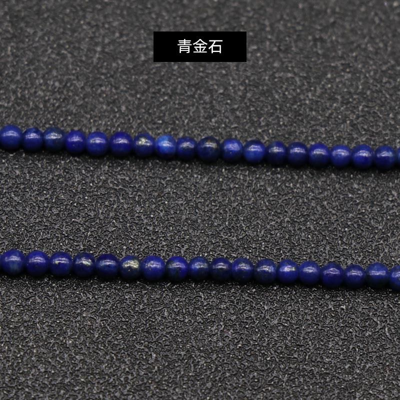 329-Ágata de cristal natural 2mm contas redondas gancho de cabelo material de caminhada pulseira DIY colar acessórios de jóias