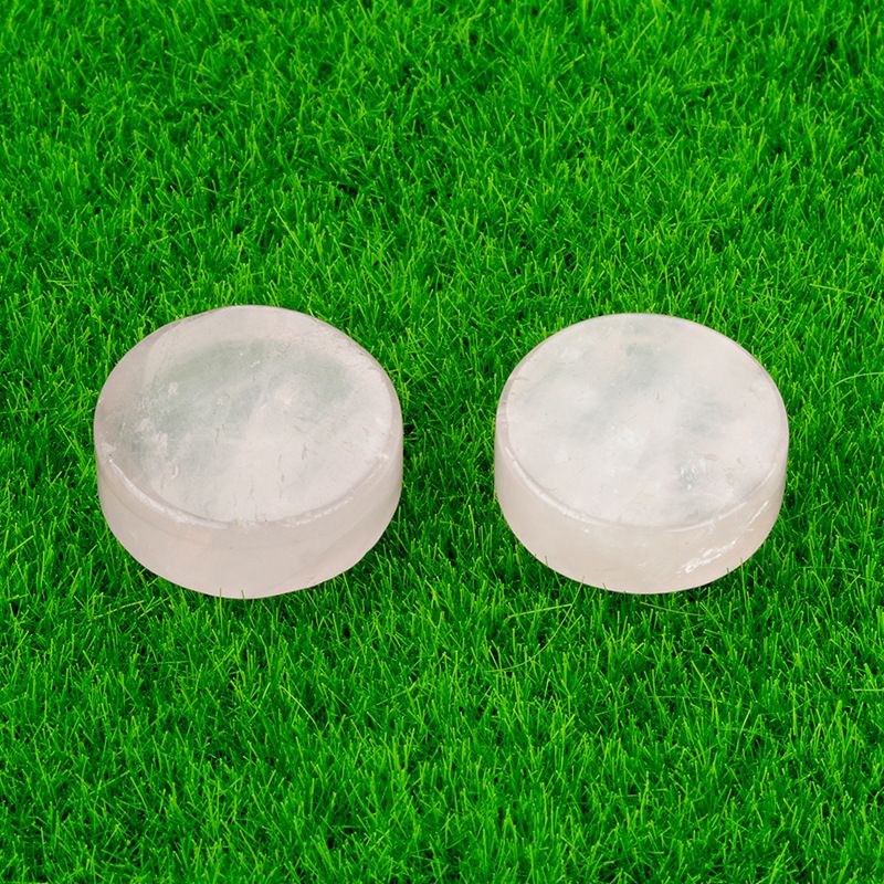 1693-16 ~ 18Mm folha redonda, disco de ágata de cristal natural DIY material de jóias de pedra