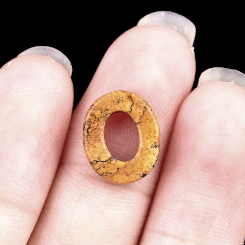 2052-Contas soltas ovais de pedra de cristal natural de ágata de cristal DIY colar pulseira acessórios contas