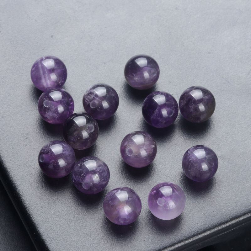 1651-6Mm contas de meio buraco cristal natural Contas de Buda de ágata contas redondas contas soltas Brincos de garanhão DIY acessórios de incrustação