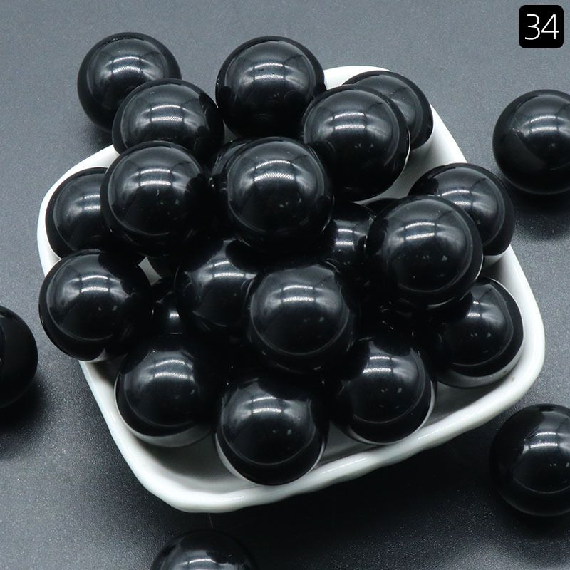 1097Bola não porosa não porosa Bola redonda de 20mm ágata de ametista natural DIY pedra não porosa contas redondas