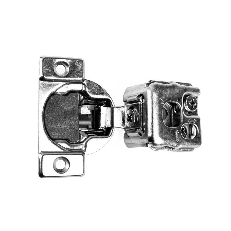 105-Degree 1-1/4 in. (35 mm) Overlay Soft Close Face Frame Cabinet Hinges with Installation Screws (15-Pairs)
