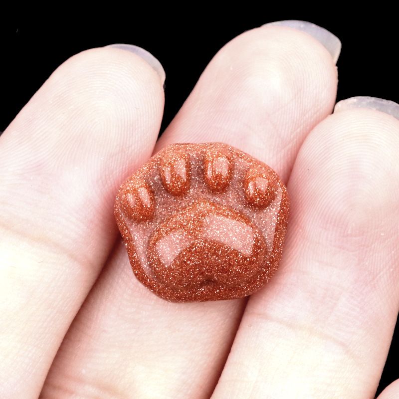 2044-16Mm Cristal Natural Ágata Dongling Jade Escultura Garra De Gato Urso Pata DIY Colar De Mão Pingente Acessórios