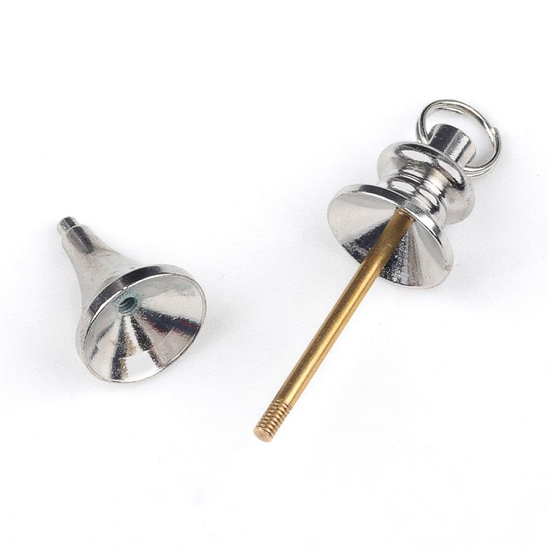 Conjunto de acessórios de pêndulo de três peças, conjunto de acessórios de cobre metálico, ornamento pendente DIY