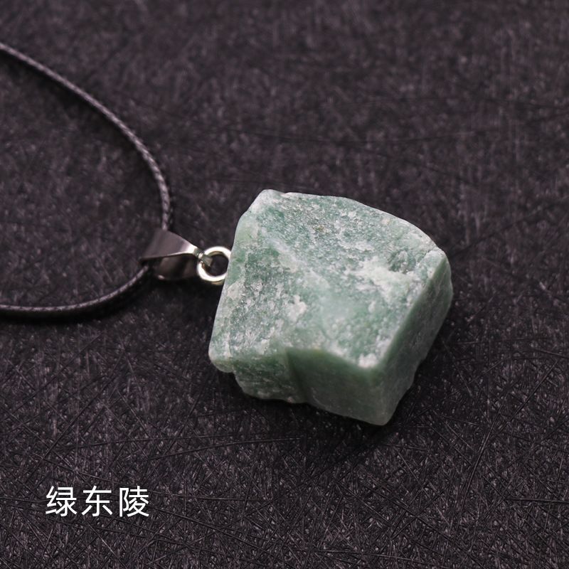 Pingente de pedra áspera, cristal roxo rosa amarelo e branco, olho de tigre Dongling jade pedra de uva, ágata Nanhong.