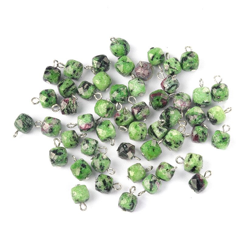 1724-9Mm contas de cristal quadradas cortadas, botões cheongsam Hanfu, acessórios de vestuário Acessórios de jóias DIY