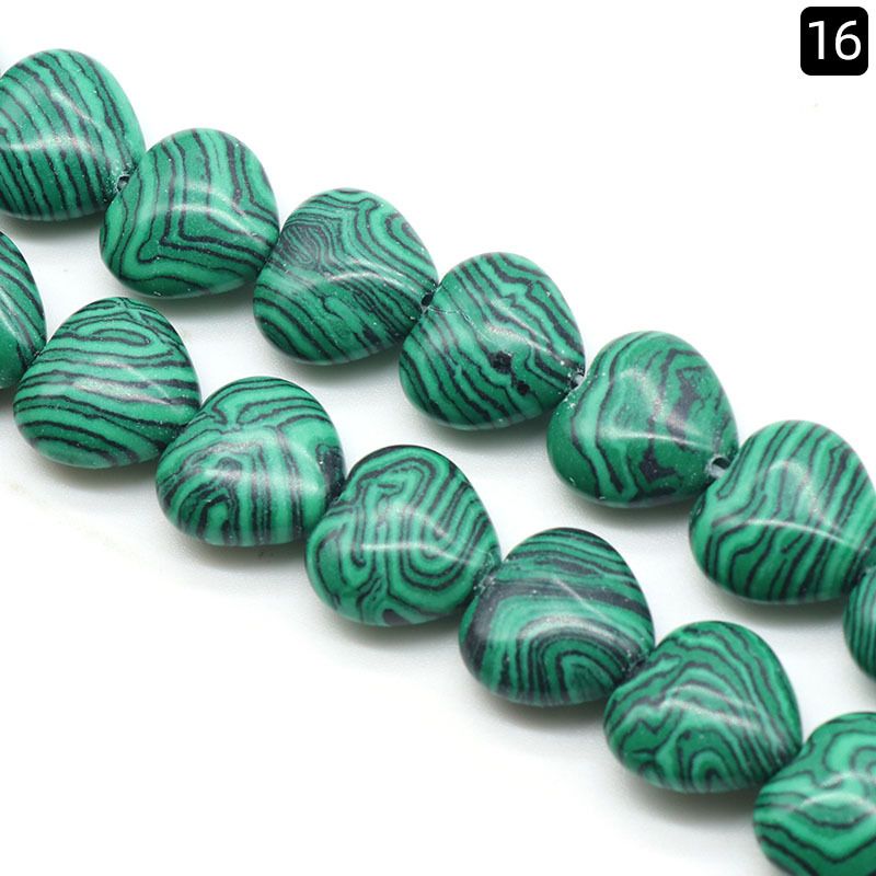1360-16Mm ágata de cristal de amor pedras semi-preciosas contas soltas pulseira DIY colar brincos acessórios de jóias material