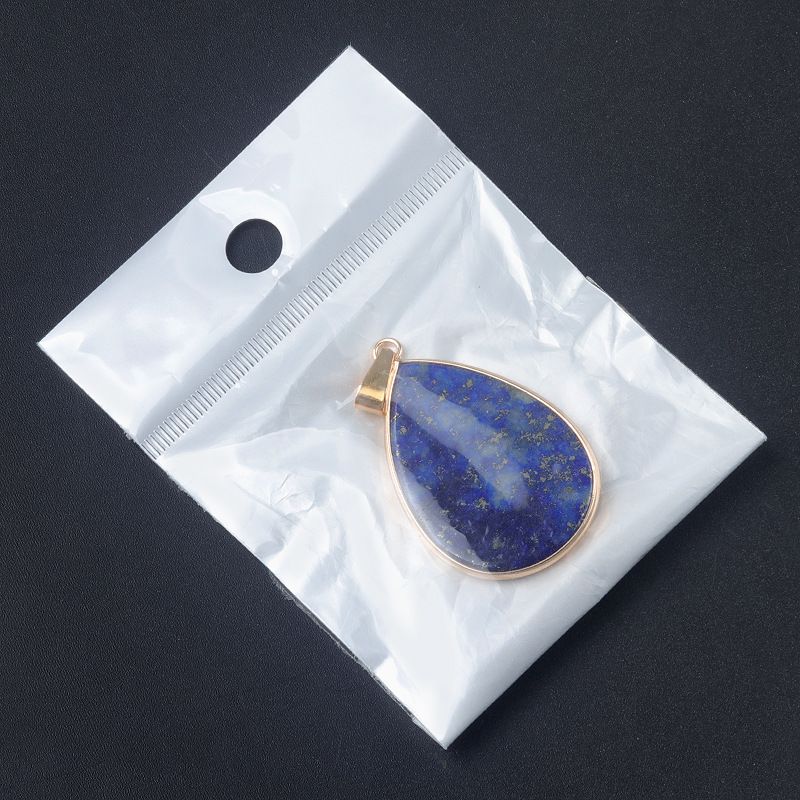 1644-26 × 36mm pingente de bainha de gota de água de cristal semi-precioso colar de gota de água DIY pingente de brinco material