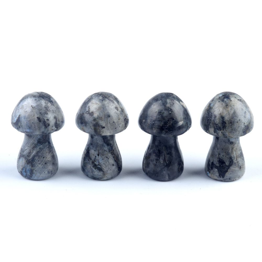 1442-Cogumelo grande de cristal natural Cogumelo 35mm DIY micro-paisagem Mori paisagismo jardim vaso de flores ornamento decorativo