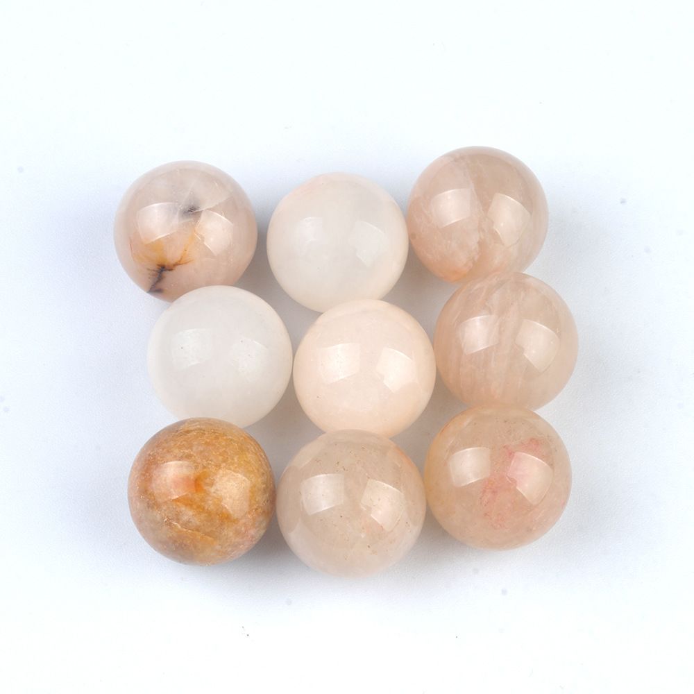 1097Bola não porosa não porosa Bola redonda de 20mm ágata de ametista natural DIY pedra não porosa contas redondas