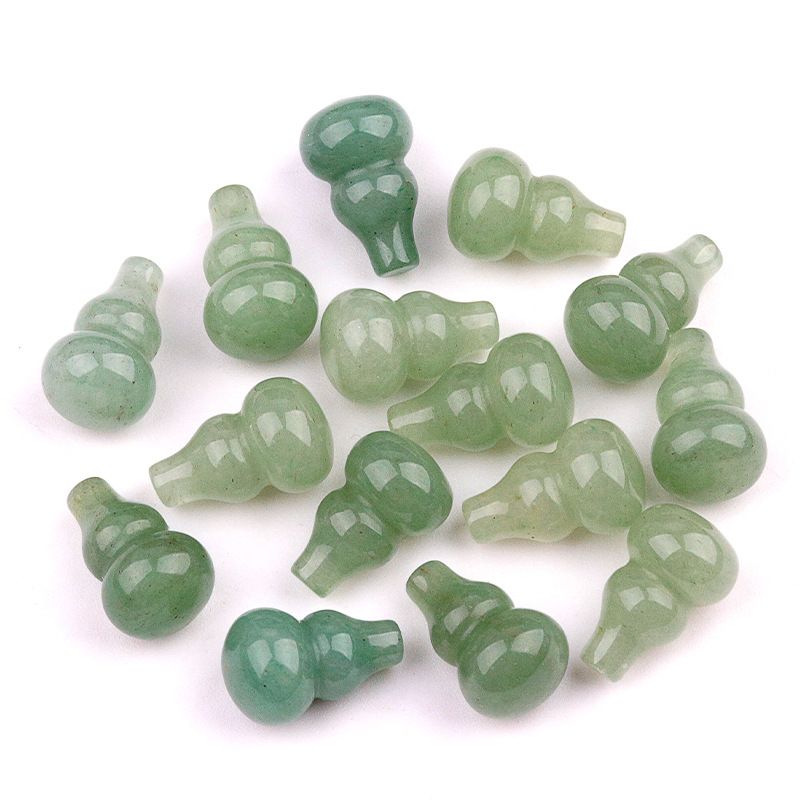 2158-Ágata de cristal 20mm cabaça pequena não porosa contas soltas DIY tecido pequeno cabaça pingente acessórios de jóias