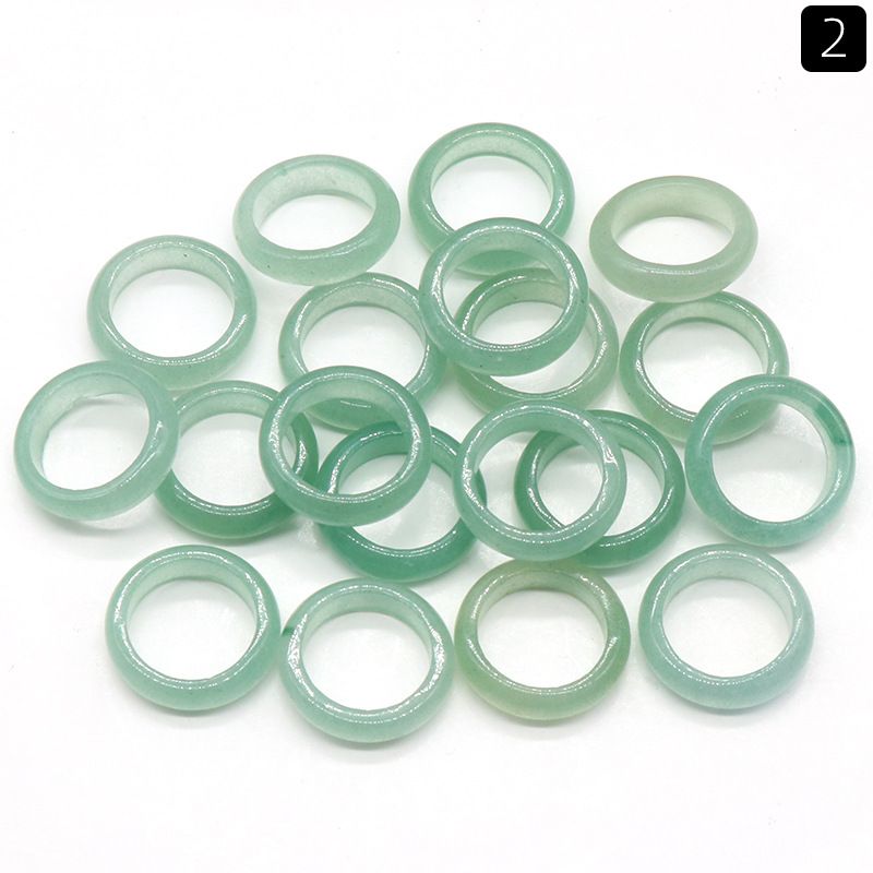 2495-Anel de corrida de pedra de ágata de cristal natural, pulseira de jogo cultural antigo, acessórios portáteis em círculo