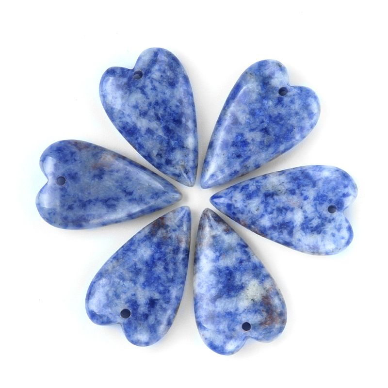 25 * 40 longo amor casal DIY material artesanal cristal ágata pêssego colar acessórios com buracos