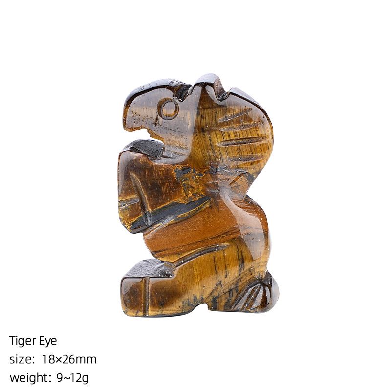 1 polegada de cristal natural pônei ornamento home desktop micro paisagem Ano do Cavalo mascote ágata escultura decoração cavalo
