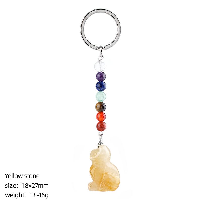 1956 Pingente de gatinho de pedra natural chakra colorido cordão de cristal ágata gravado pingente de gatinho