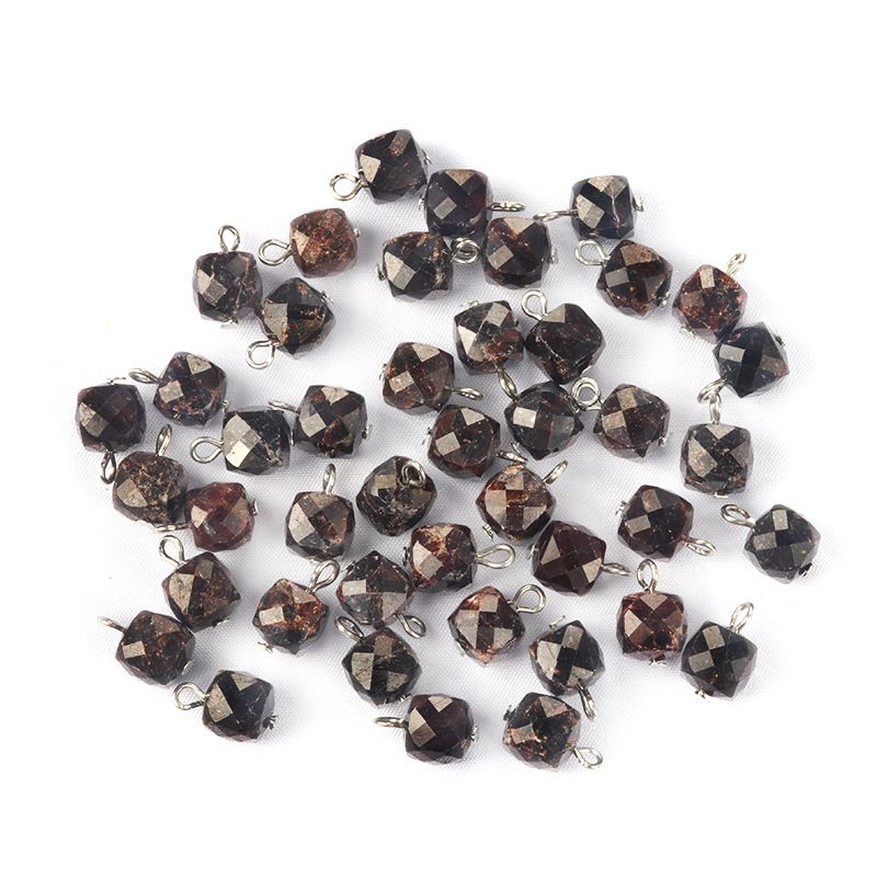 1724-9Mm contas de cristal quadradas cortadas, botões cheongsam Hanfu, acessórios de vestuário Acessórios de jóias DIY