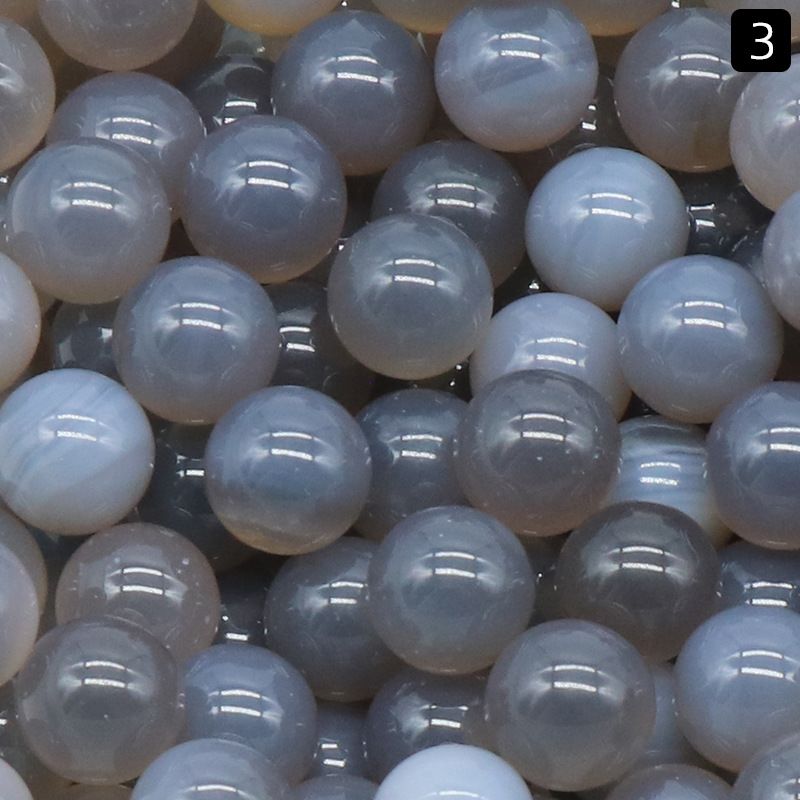 1293-10MM contas redondas não porosas cristal de ágata pedra semipreciosa ágata contas redondas contas soltas DIY material de jóias de pedra