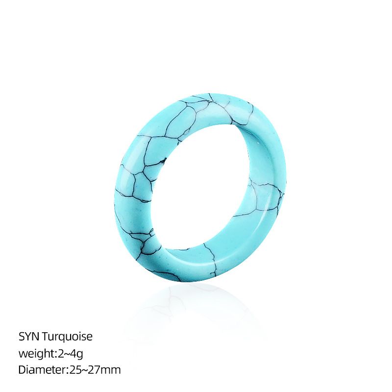 Anéis de cristal natural, pulseiras de mão masculinas e femininas, anéis de corrida, acessórios, anéis de pedra semipreciosa ins nicho high-end sense