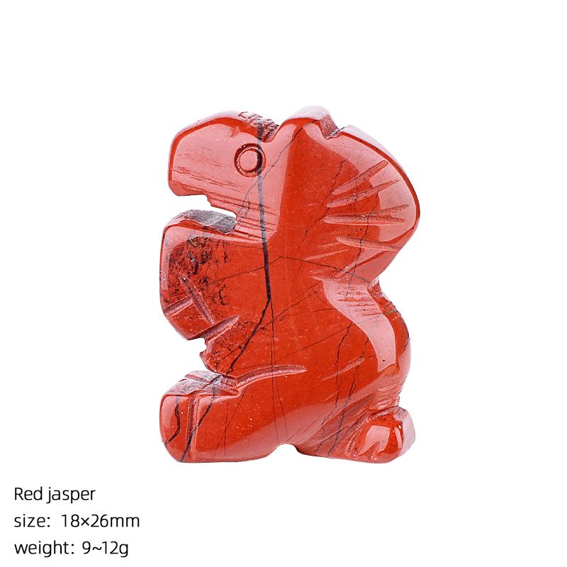 1 polegada de cristal natural pônei ornamento home desktop micro paisagem Ano do Cavalo mascote ágata escultura decoração cavalo