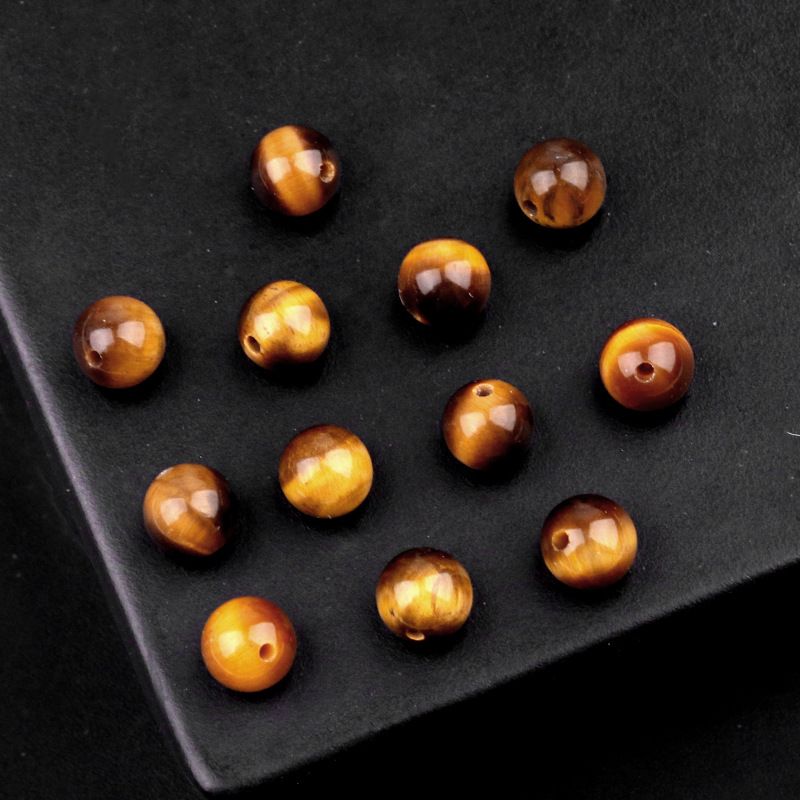 1651-6Mm contas de meio buraco cristal natural Contas de Buda de ágata contas redondas contas soltas Brincos de garanhão DIY acessórios de incrustação