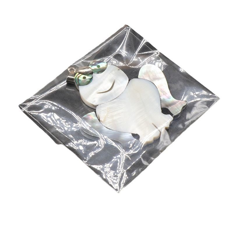1596 Um animal Pendantl Shell Coruja Abalone Shell White Shell Splicing Vários itens de pingente animal