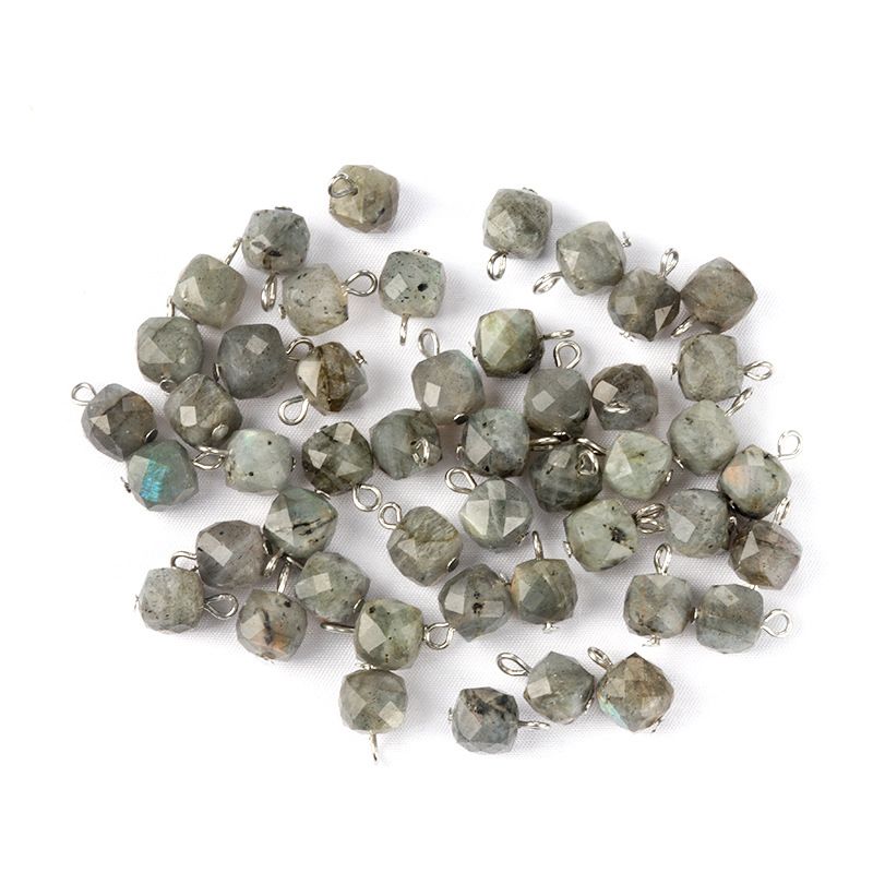 1724-9Mm contas de cristal quadradas cortadas, botões cheongsam Hanfu, acessórios de vestuário Acessórios de jóias DIY