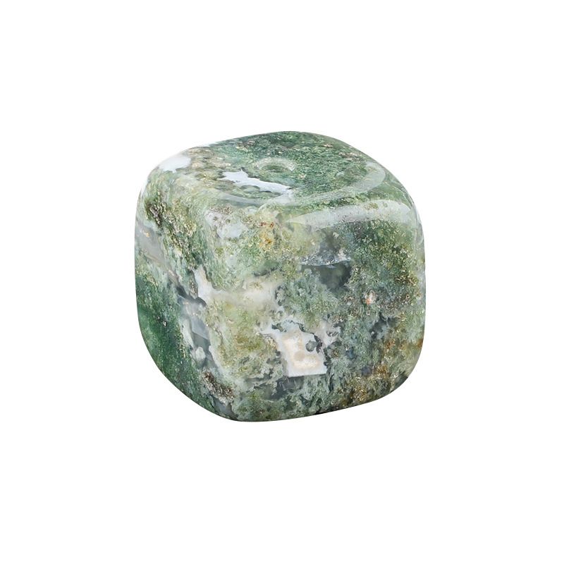 Incenso de cristal natural base plug criativo casa escultura em pedra áspera único buraco quadrado pedra preciosa fio de ágata incenso titular