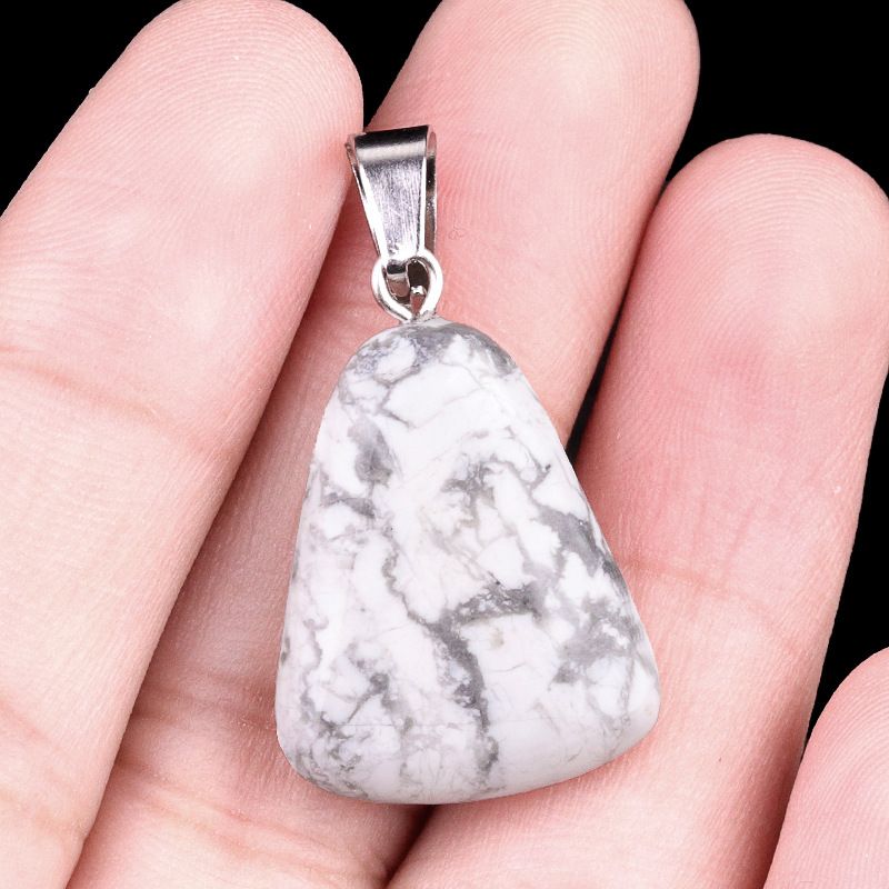 1457-20Mm Pingente Trapezoidal, Cristal Natural Pingente Geométrico Pingente de Pedra Semi-Preciosa Brincos Colar Acessórios