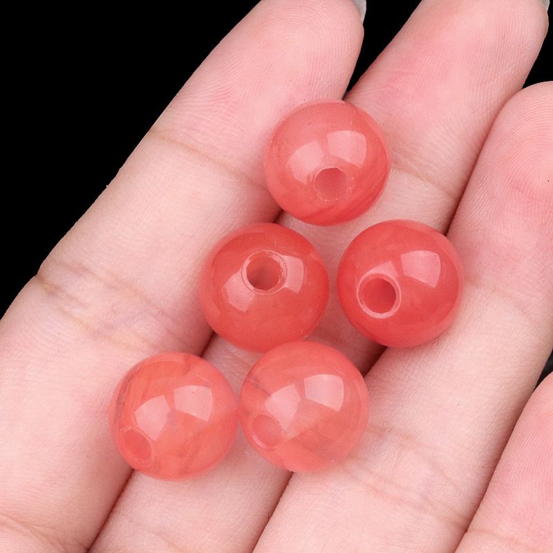 2197-Grânulos de buraco grande Ágata de cristal contas soltas 12mm buraco 3mm grande buraco DIY roupas pedra natural contas soltas acessórios