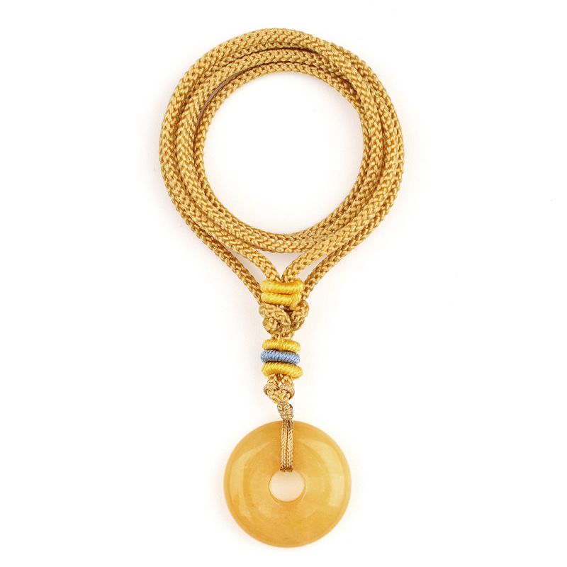 2332-20Mm fivela de segurança colar, cabeça de pedra de ágata de cristal pingente de grande abertura círculo pingente de tecido acessórios