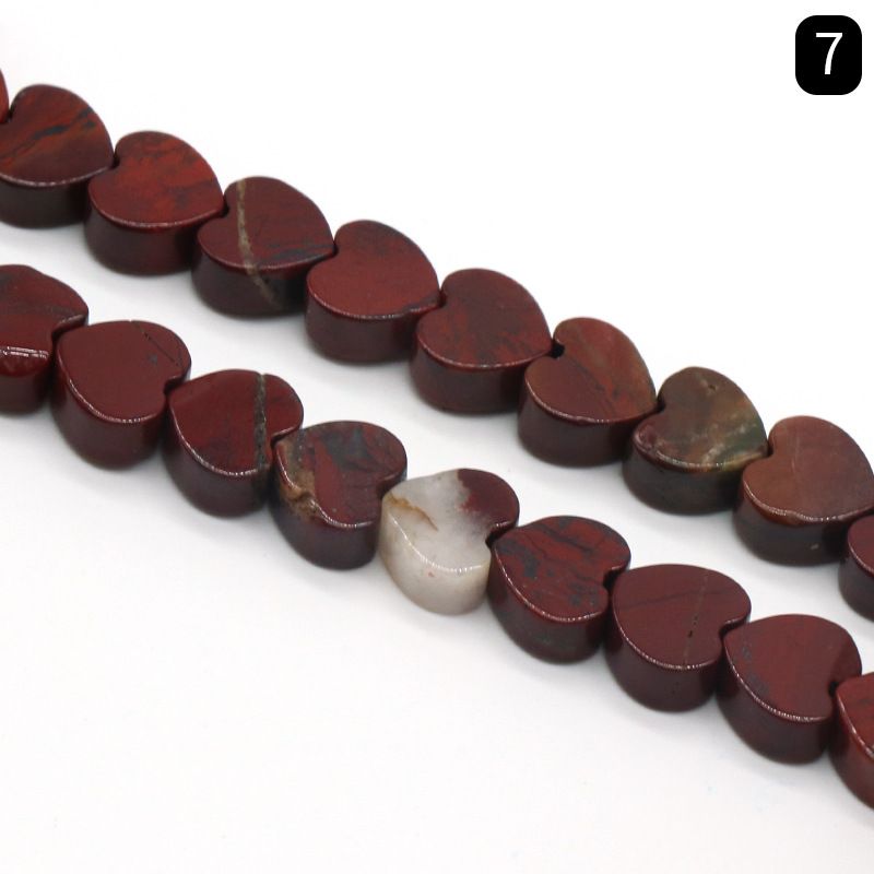 Ágata de cristal de jade pedra semipreciosa coração de pêssego amor trabalho em andamento DIY jóias contas soltas acessórios frisados