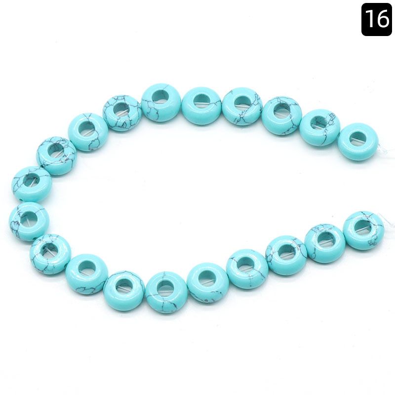 1368-Ágata de cristal natural pedra semi-preciosa 5 * 10mm buraco 4mm ábaco contas soltas contas DIY acessórios de jóias material