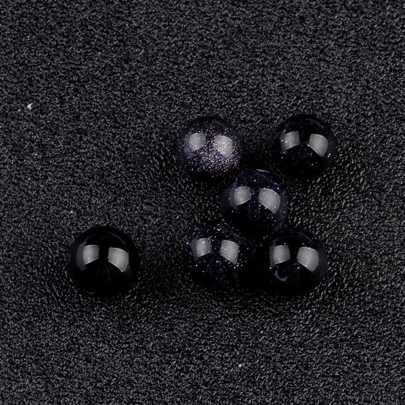 Contas de meio orifício de 1600-8mm, contas redondas de meio orifício de ágata de cristal natural, contas soltas Brincos de viga DIY acessórios de incrustação