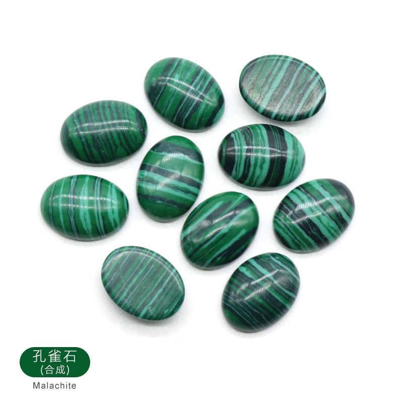 12 * 16Mm de cristal de ágata de superfície de anel de ágata semi-preciosa pedra preciosa remendo oval meia face grampo de cabelo DIY acessórios de jóias