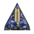 Artesanato de pirâmide de resina de venda quente Ornamento de pirâmide de cristal epóxi criativo feito à mão