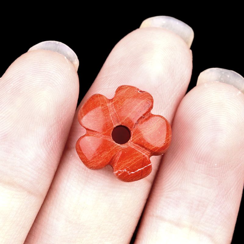 2057-Ágata de ametista natural 14mm flor de ameixa contas soltas DIY pulseira de flor frisada colar acessórios