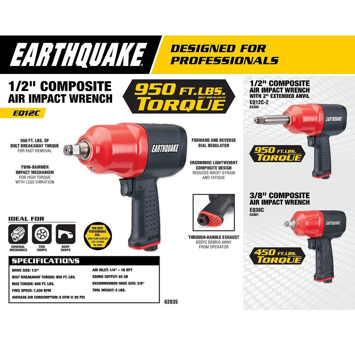 1/2 in. Composite Air Impact Wrench