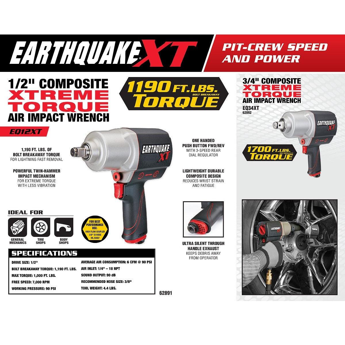 1/2 in. Composite Xtreme Torque Air Impact Wrench