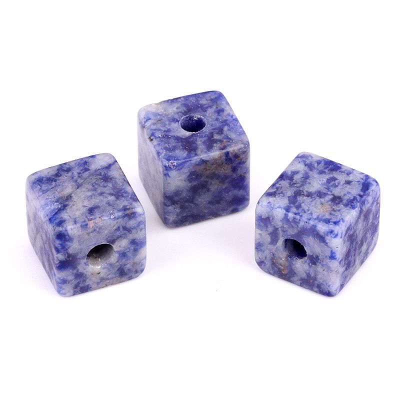2089-Amethyst ágata pedra semi-preciosa 16mm abertura 5mm quadrado grande buraco contas soltas acessórios de jóias DIY