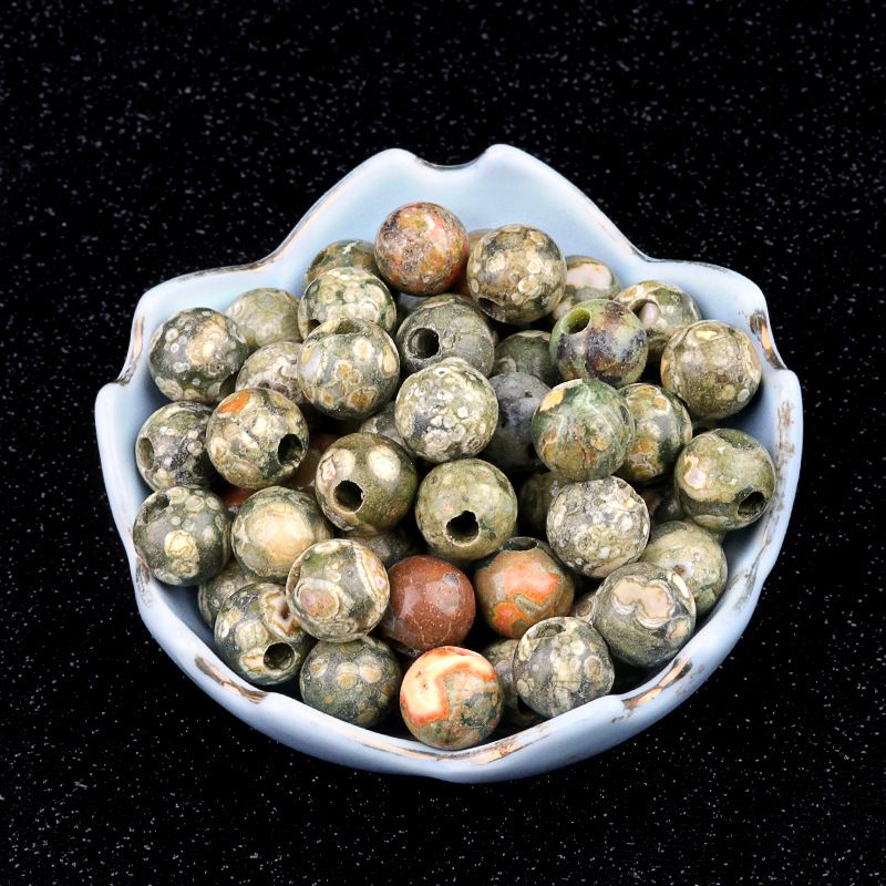 318-Agate cristal de jade 10mm3mm contas largas contas soltas pulseira artesanal DIY colar brincos jóias
