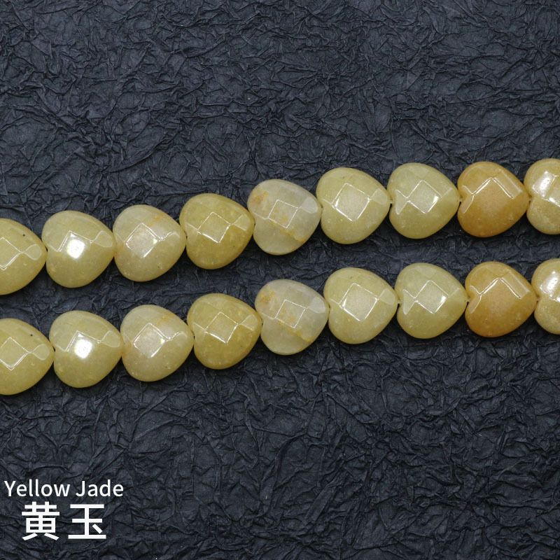 Contas de amor de corte 15Mm, pedras semipreciosas de ágata de cristal contas soltas pulseira DIY colar brincos acessórios de jóias
